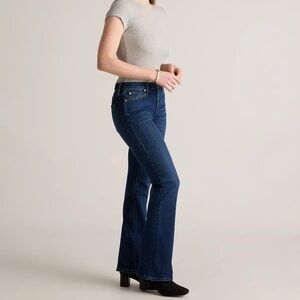 Quince Classic “Luna Stretch Flare Jeans”